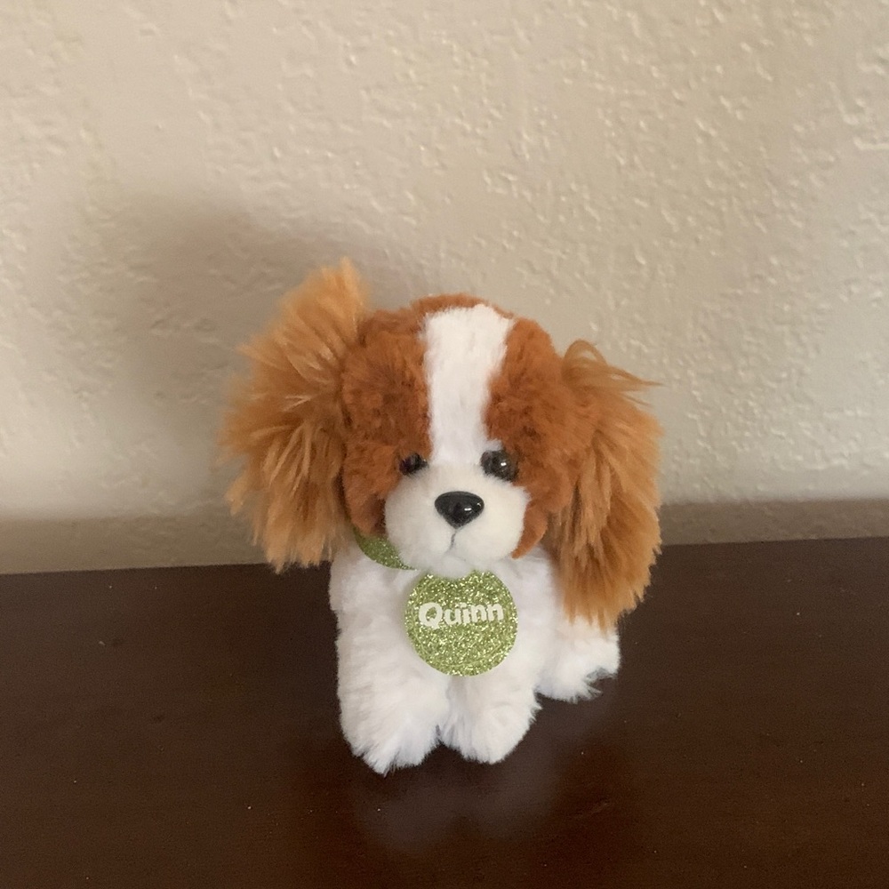 Justice tiny dog Quinn toy